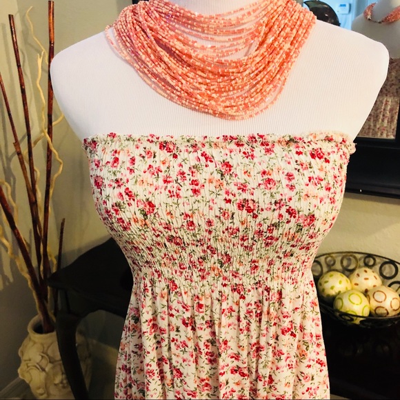 Floral print maxi sundress - Picture 2 of 5